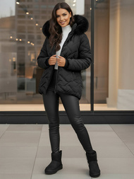 Sieviešu jaka melna OZONEE JS/16M9296/392Z