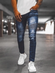 Vīriešu džinsi debesu zili OZONEE NB/MP0029BZ