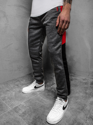 Vīriešu sporta bikses grafīta OZONEE JS/JZ11027Z