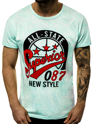 Vīriešu T-krekls piparmētra OZONEE JS/KS2043