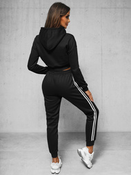 Sieviešu sporta tērps melns OZONEE JS/8C67/3