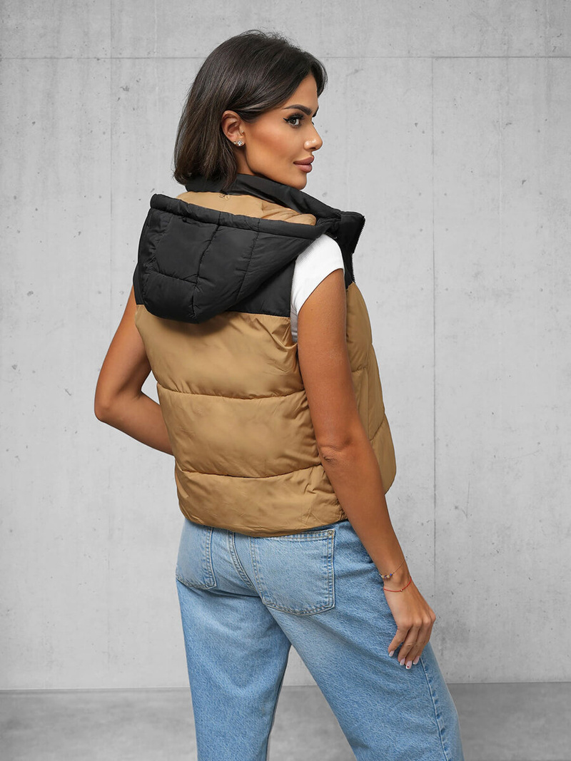 Sieviešu veste camel OZONEE JS/16M9112/84