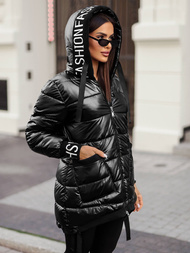 Sieviešu jaka melna OZONEE JS/5M3188/392Z