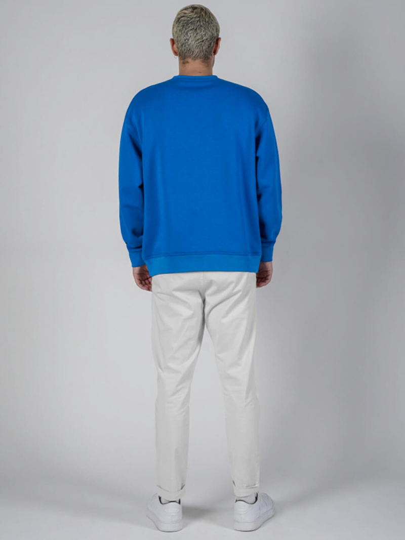 Džemperis debesu zils OZONEE O/SWE23004Z