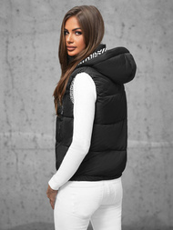 Sieviešu veste melna OZONEE JS/16M9091/392Z