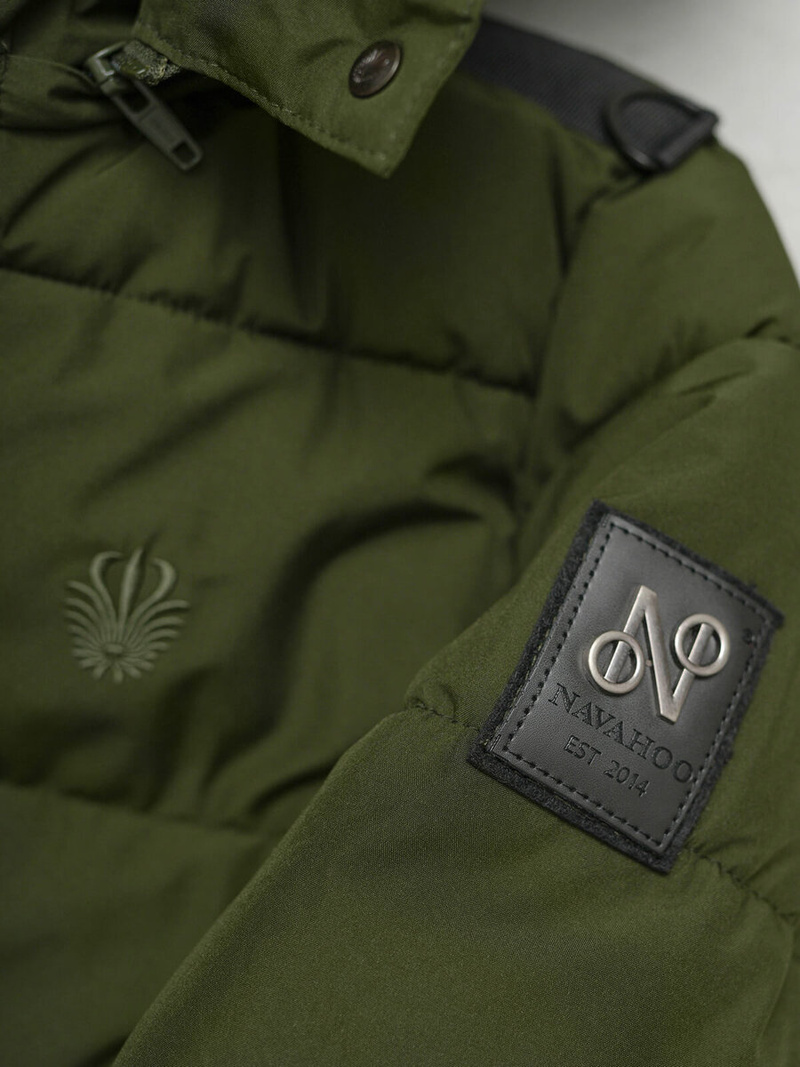 Sieviešu jaka haki OZONEE O/W377