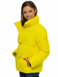 Sieviešu ziemas jaka dzeltena OZONEE JS/M23062/3