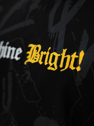 Vīriešu t-krekls melns OZONEE O/YN2/621