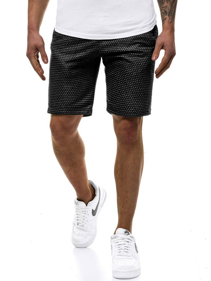 Vīriešu šorti melni OZONEE JS/KS2105