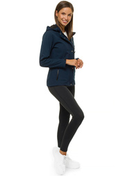 Sieviešu softshell jaka tumši zila OZONEE JS/HD181/4