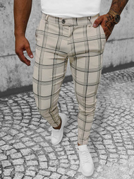  Vīriešu Chino Bikses Smilšu OZONEE O/P4028