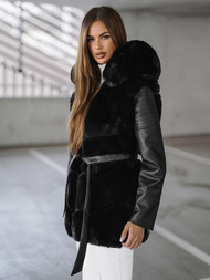 Sieviešu jaka melna OZONEE JS/11Z8090Z