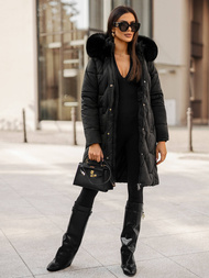 Sieviešu jaka melna OZONEE JS/16M9202/392