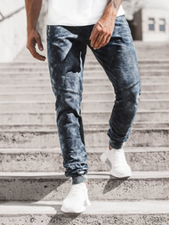 Vīriešu jogger bikses debesu zilas OZONEE JS/KK1027