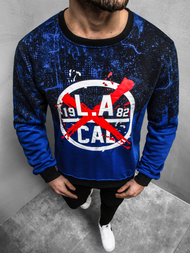 Vīriešu jaka tumši zila OZONEE JS/22053Z