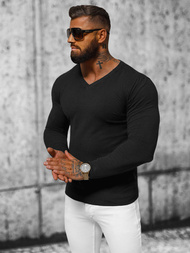 Vīriešu svīteris melns OZONEE NB/MMB601/4Z