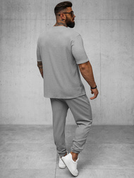 Vīriešu t-krekls pelēks OZONEE O/Y960T