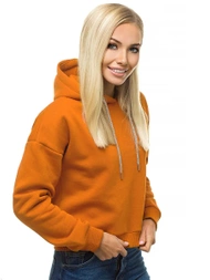 Sieviešu jaka ar kapuci camel OZONEE O/12102