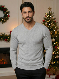 Vīriešu svīteris pelēks OZONEE NB/MMB601/2Z