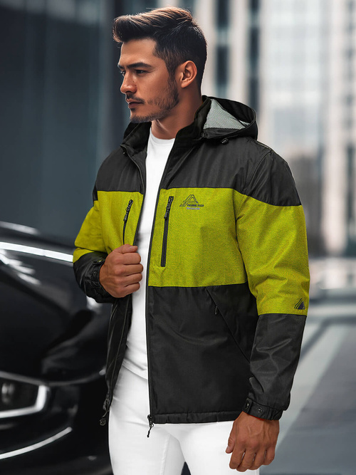 Vīriešu virsjaka melna OZONEE JS/22M310/392Z