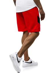 Vīriešu šorti sarkani OZONEE JS/KS2515