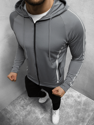 Vīriešu virsjaka pelēka OZONEE JS/M10305