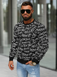 Vīriešu jaka melna OZONEE JS/8B1188/3