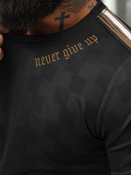 Vīriešu T-krekls Melns OZONEE O/QS11621