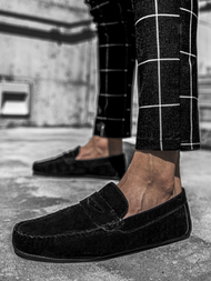 Vīriešu apavi slip on melnas T/125