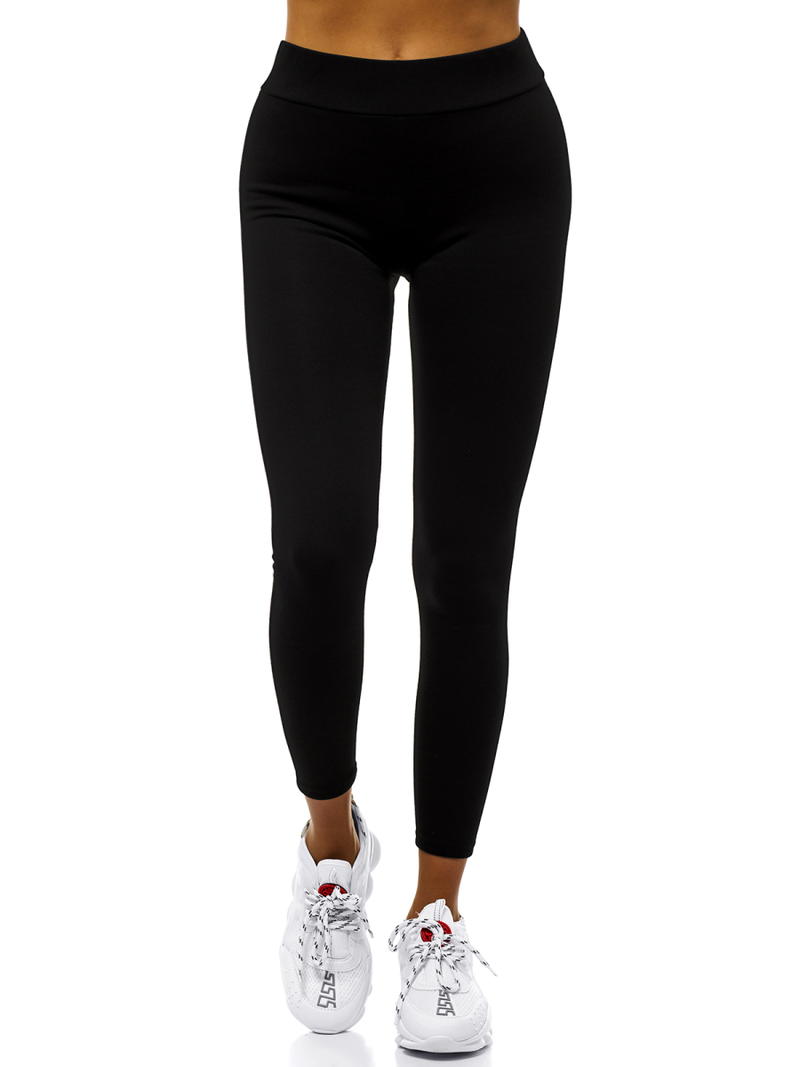 Sieviešu legingi melni OZONEE JS/YW001