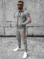 Vīriešu Treniņtērps Pelēks OZONEE JS/C8118