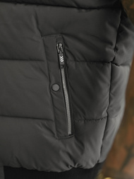 Vīriešu veste grafīta OZONEE JS/32M1780/105Z