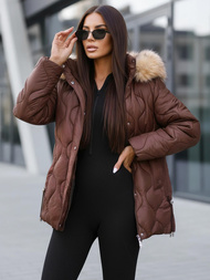 Sieviešu jaka šokolāde OZONEE JS/5M3226/158Z