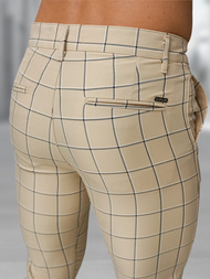  Vīriešu chino bikses smilšu OZONEE DJ/5522Z