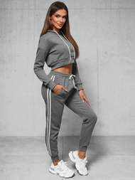 Sieviešu sporta tērps grafīta OZONEE JS/8C67/5