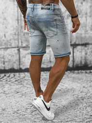 Vīriešu šorti gaiši debesu zili OZONEE NB/MP0262BC