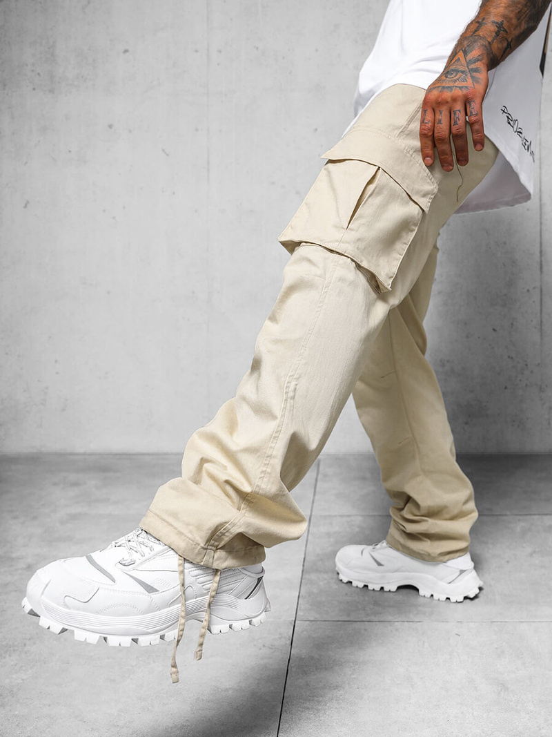 Vīriešu Bikses Smilšu OZONEE O/G3179Z