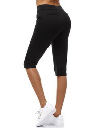 Sieviešu īsi legingi melni OZONEE JS/1027/B1