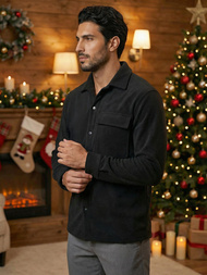 Vīriešu krekls melns OZONEE O/GOM23040Z