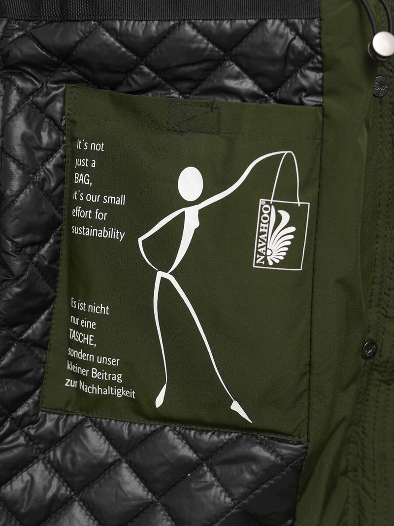 Sieviešu jaka haki OZONEE O/W377Z