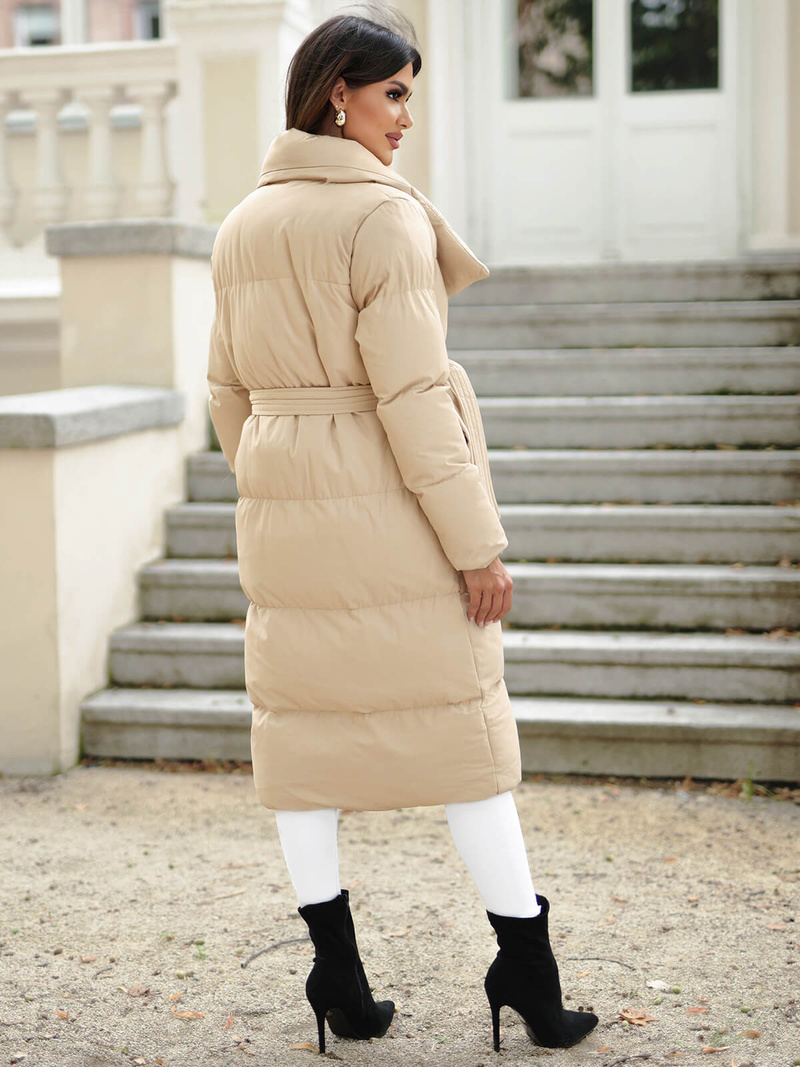 Sieviešu ziemas jaka smilšu OZONEE JS/M737/62Z