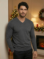 Vīriešu svīteris grafīta OZONEE NB/MMB601/3Z