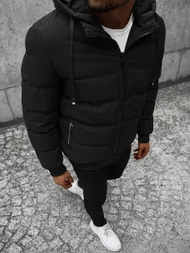 Vīriešu divpusēja virsjaka melns OZONEE JS/M761/392