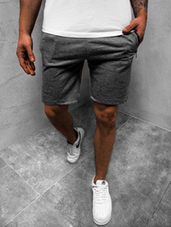 Vīriešu šorti tumši-pelēki OZONEE JS/XW38Z