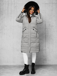 Sieviešu jaka pelēka OZONEE O/W377