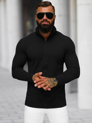 Vīriešu svīteris melns OZONEE NB/MM6004/4Z