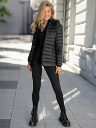 Sieviešu virsjaka melna OZONEE JS/16M9101/392Z