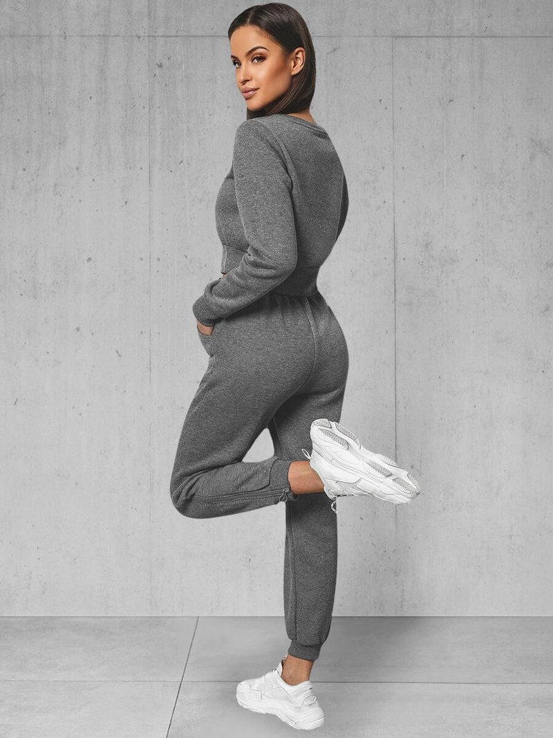 Sieviešu sporta tērps grafīta OZONEE JS/8C78/5