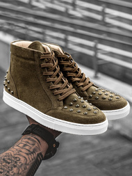 Sneakers augsti haki OZONEE G/271