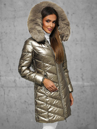 Sieviešu jaka zelts OZONEE JS/16M9100/403